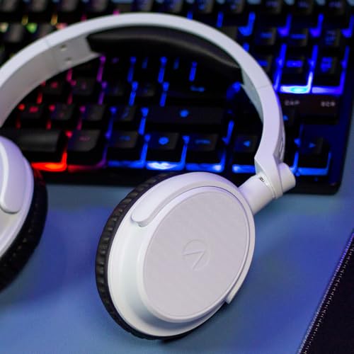 STEALTH C6-100 Gaming-Headset, weiß, Multi-Plattform, kompatibel mit Xbox One, Serie S/X, PS4/5, Switch, PC, Handy und Tablet mit leistungsstarken 40-mm-Lautsprechern, 3,5-mm-Klinkenstecker Bild 4