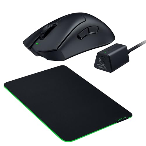 Razer DeathAdder V3 Pro + HyperPolling Wireless Dongle Bundle + Goliathus Extended Chroma Bild 1
