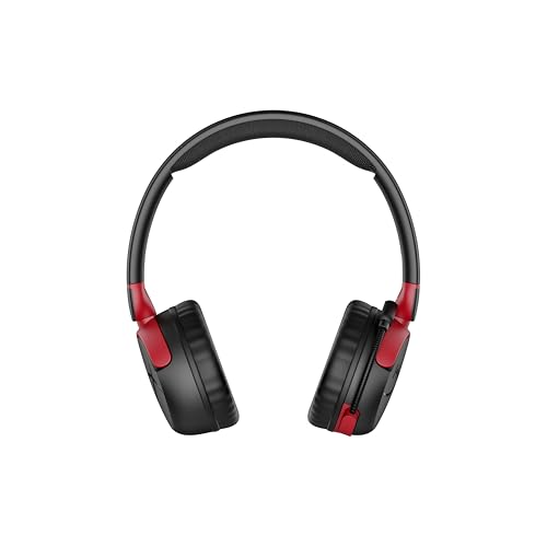 HyperX Cloud Mini Wireless Gaming-Headset, Bluetooth, 30-mm-Treiber, Lautstärkebegrenzung unter 85 dB, 25 Std Akkulaufzeit, Flip-to-Mute-Mikrofon, für Kinder 8–12 Jahre, Schwarz-Rot Bild 6