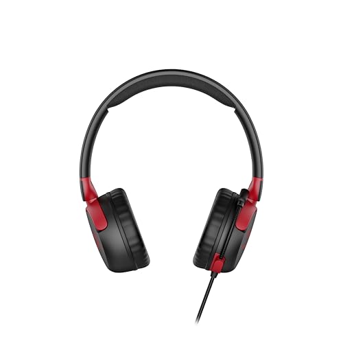 HyperX Cloud Mini, Schnurgebundenes Gaming-Headset, 30-mm-Treiber, Lautstärkebegrenzung 85 dB, Flip-to-Mute-Mikrofon, Für Kinder 8-12, Kompatibel mit PC, Switch, PlayStation, Steam Deck, Schwarz Bild 6