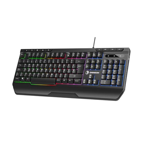 PRIXTON Gaming Set Dragon | Komplettset mit RGB-Tastatur, Maus, Headset, Mauspad Bild 4