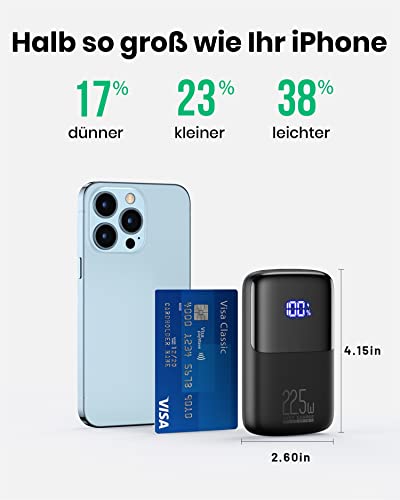 JBL Quantum 350 Over-Ear Gaming Headset & INIU Power Bank, 22.5W Fast Charging 10000mAh PowerBank Klein Aber Stark Bild 7