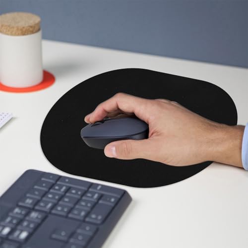 Kleines Mini-Mauspad, 15,2 x 17,8 cm, wasserdicht, waschbar, rutschfeste Gummiunterseite, für Zuhause und Büro, kabellose Maus, Laptop, Computer-Tastatur Bild 7