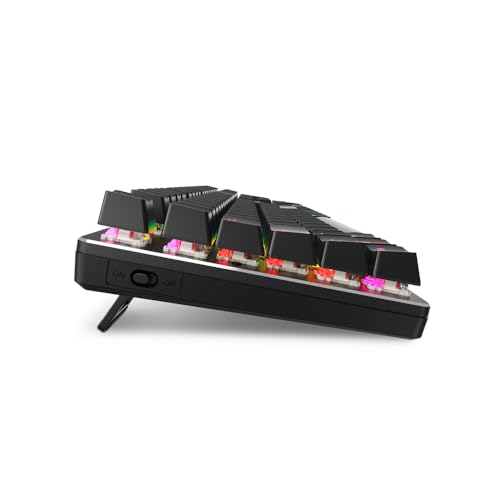 Sharkoon Skiller SGK36W Schwarz, RGB, 2,4 GHz-Drahtlos-Funkverbindung, Huano Rot Bild 4