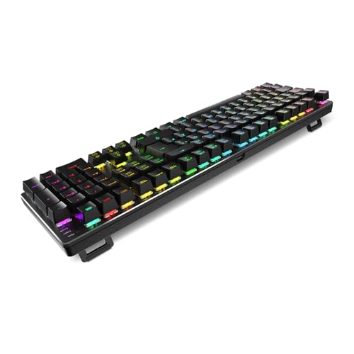 Sharkoon Skiller SGK36W Schwarz, RGB, 2,4 GHz-Drahtlos-Funkverbindung, Huano Rot Bild 5