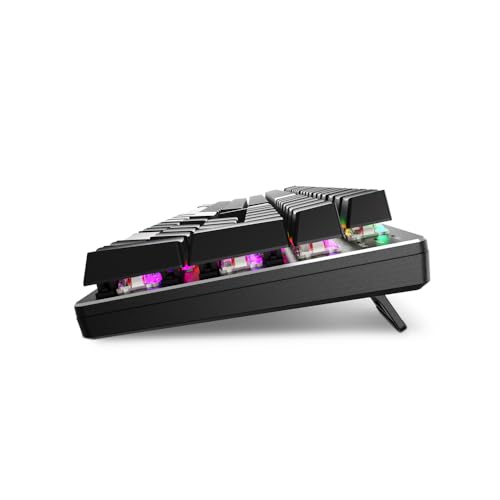 Sharkoon Skiller SGK36W Schwarz, RGB, 2,4 GHz-Drahtlos-Funkverbindung, Huano Rot Bild 7