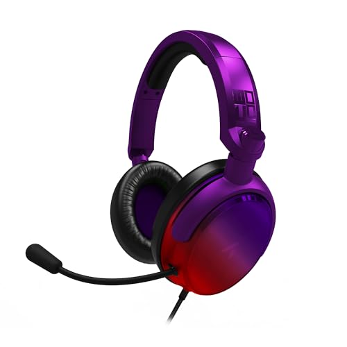 Stealth C6-100 Gaming Headset Strike - Rot & Lila, Multiplattform-kompatibel mit Xbox, PS, Switch, PC, Handy und Tablet Bild 2