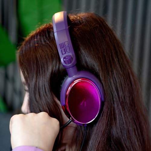 Stealth C6-100 Gaming Headset Strike - Rot & Lila, Multiplattform-kompatibel mit Xbox, PS, Switch, PC, Handy und Tablet Bild 3
