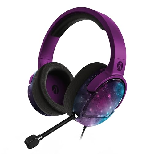 STEALTH Panther Cosmic - Over Ear Gaming Headset Kompatibel mit PS4/PS5, Xbox, Switch, PC mit flexiblem Mikrofon, 3,5 mm Klinke, 1,5 m Kabel, leicht, bequem und langlebig Bild 2