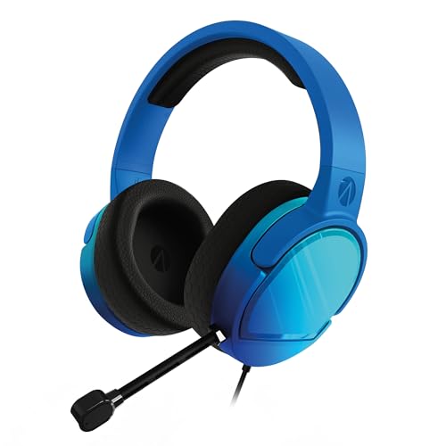 STEALTH PANTHER Plasmablau - Over Ear Gaming Headset Kompatibel mit PS4/PS5, XBOX, Switch, PC mit flexiblem Mikrofon, 3,5 mm Klinke, 1,5 m Kabel, leicht, bequem und langlebig Bild 7
