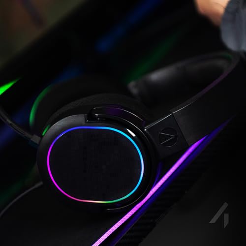 STEALTH PANTHER LED Premium Gaming Headset - Kompatibel mit XBOX, PS4/PS5, Switch, PC Bild 2
