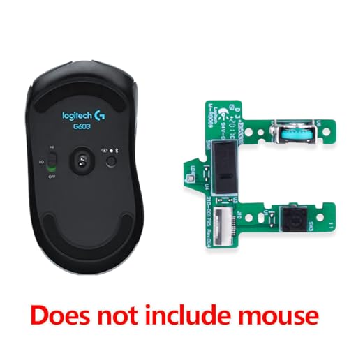 Maus Reparatur Teile Maus Encoder Rad Schalter Board Ersatz für Logitech G603 Wireless Gaming Mouse Mit Fußmatten Bild 6