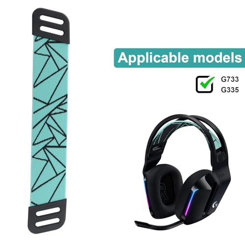 G733 Kopfband-Headset-Gurt, Ersatz-G733-Gurt, Oberband-Teile, Zubehör, kompatibel mit Logitech G733 Wireless G335 kabelgebundenem Gaming-Headset Bild 4