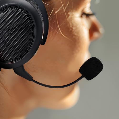 Mikrofon Ersatz kompatibel mit Corsair, Ersatz Audiokabel Gaming Spielmikrofon Headsets mit Gaming Headset Mikrofo, 3,5 Mm Noise Cancelling Ersatzmikrofon Passend für Corsair HS50 HS60 HS70 HS70 SE Bild 6