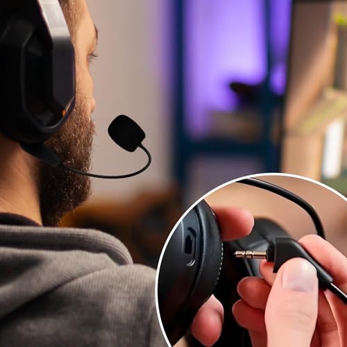 Mikrofon Ersatz kompatibel mit Corsair, Ersatz Audiokabel Gaming Spielmikrofon Headsets mit Gaming Headset Mikrofo, 3,5 Mm Noise Cancelling Ersatzmikrofon Passend für Corsair HS50 HS60 HS70 HS70 SE Bild 7