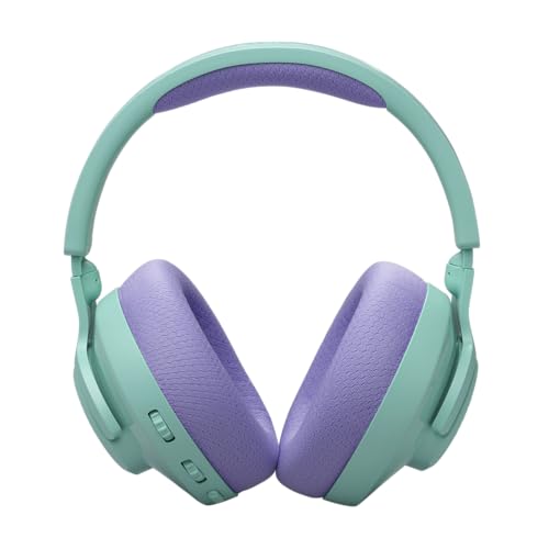 JBL Quantum 360 Kabellose Over-Ear Gaming-Kopfhörer mit 2,4 GHz/Bluetooth Dual Wireless-Verbindung, 22-Stunden-Akku, Multi-Plattform-Kompatibilität, abnehmbarem Mikrofon mit Stummschaltung, Cyan Bild 5
