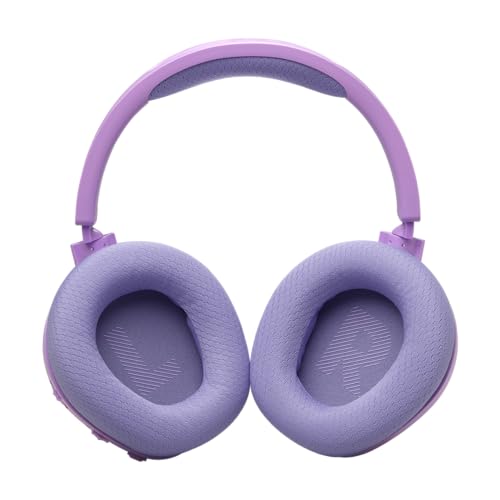 JBL Quantum 360 Kabellose Over-Ear Gaming-Kopfhörer mit 2,4 GHz/Bluetooth Dual Wireless-Verbindung, 22-Stunden-Akku, Multi-Plattform-Kompatibilität, abnehmbarem Mikrofon mit Stummschaltung, Lila Bild 2