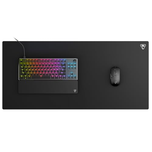 Turtle Beach Sense Core XXL Ultrabreites PC-Gaming-Mauspad, rutschfeste Gummi-Rückseite, ausgewogene Mikrogewebe-Stoffoberfläche, glatt, langlebig, rechteckig, schwarz Bild 2
