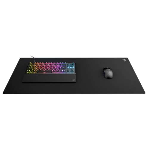 Turtle Beach Sense Core XXL Ultrabreites PC-Gaming-Mauspad, rutschfeste Gummi-Rückseite, ausgewogene Mikrogewebe-Stoffoberfläche, glatt, langlebig, rechteckig, schwarz Bild 3