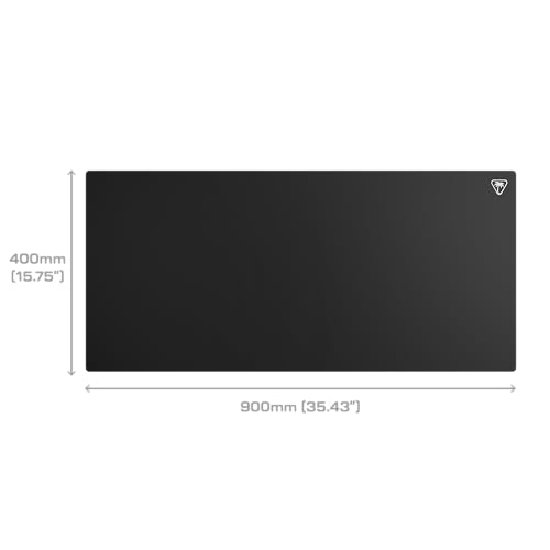 Turtle Beach Sense Core XXL Ultrabreites PC-Gaming-Mauspad, rutschfeste Gummi-Rückseite, ausgewogene Mikrogewebe-Stoffoberfläche, glatt, langlebig, rechteckig, schwarz Bild 7