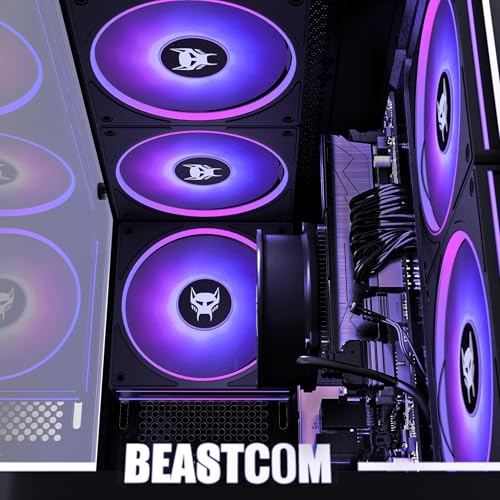 BEASTCOM Q3 Essential Gaming PC, AMD Ryzen 5 6X4,20 GHz 12 Threads, 4K Vega Radeon Grafik, 16GB RAM, 1TB SSD, WiFi, Win 11 Pro Bild 5