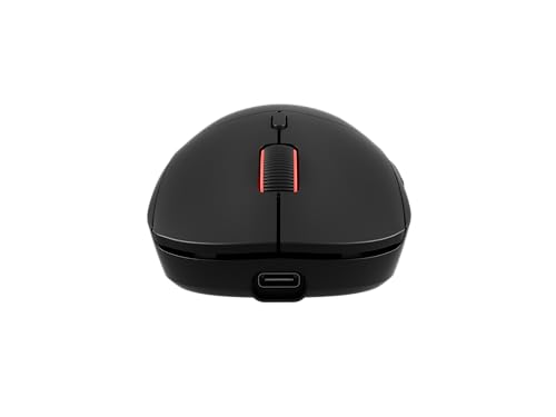 Genesis Zircon XIII Custom Kabellose Gaming Maus – PixArt PAW3395 Sensor (26.000 DPI), Hot-Swap Schalter, Austauschbare Gehäuseteile & Federn, 2.4GHz Wireless, RGB, 77g, Schwarz Bild 6