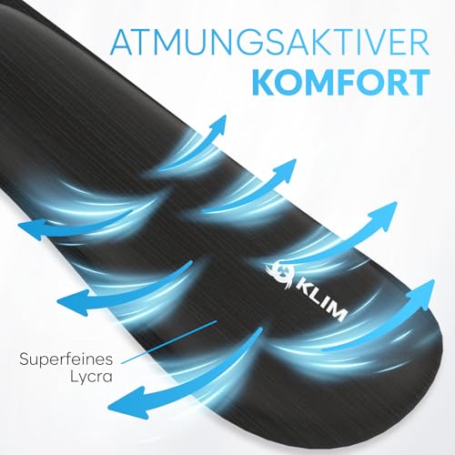 KLIM Wrist Rest - Handballenauflage Set für Tastatur und Maus - Gel Memory Foam - Ergonomische Handauflage für Tastatur und Mauspad - für Gaming und Büro - Schmerzfreie Handgelenke - Schwarz Bild 6