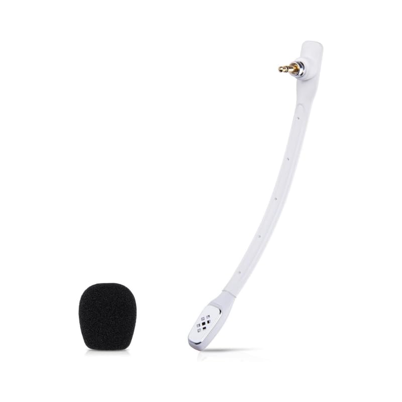 Ersatz-Mikrofon für Logitech ASTRO A40 Mic A40 TR Lightspeed Wireless Headset, professionelle klare Rauschunterdrückung, Ersatz-Mikrofon-Ersatz mit klarer Klangqualität (weiß) Bild 1