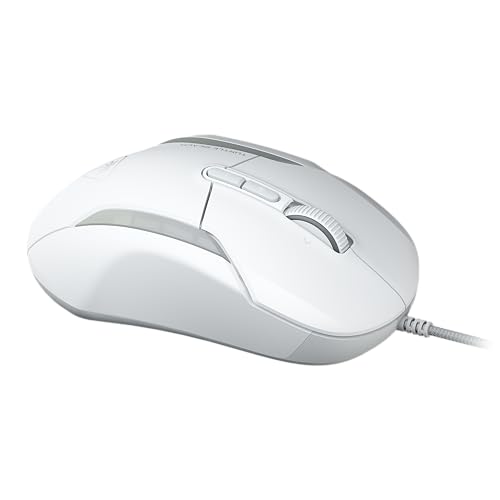 Turtle Beach Kone II – Ergonomische RGB-Gaming-Maus, 26K DPI Optischer Sensor, optische Schalter mit 100 Mio. klick-Lebensdauer, 23 programmierbare Funktionen, 4D-Scroll-Rad, Weiß Bild 5