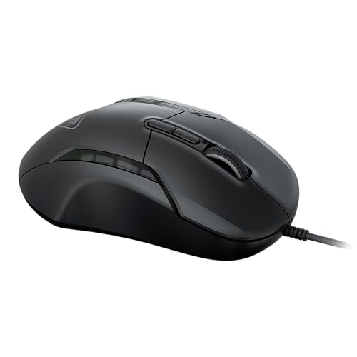 Turtle Beach Kone II – Ergonomische RGB-Gaming-Maus, 26K DPI Optischer Sensor, optische Schalter mit 100 Mio. klick-Lebensdauer, 23 programmierbare Funktionen, 4D-Scroll-Rad, Schwarz Bild 5