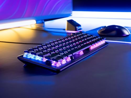 Turtle Beach Vulcan II Mini – 65% optisch-mechanische Gaming-Tastatur mit anpassbarer RGB-Beleuchtung, Tastenduplikator-Technologie, Aluminiumplatte, Schwarz Bild 6