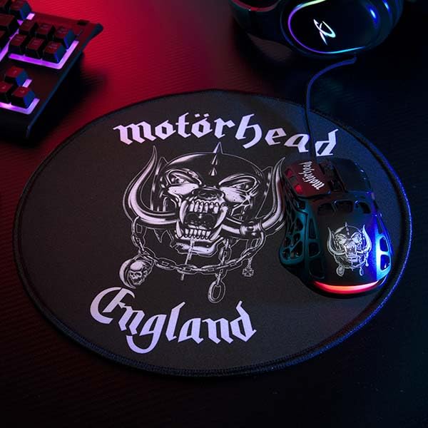 Subsonic-Motorhead Kabelgebundene Gaming-Maus - 7200 Dpi Optische Sensor-Gaming-Maus - Ergonomische Form - 7 Programmierbare Tasten - Offiziell lizenziertes Geschenk Bild 2