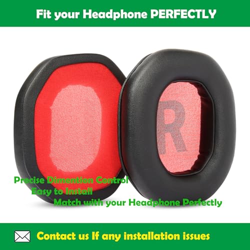 Premium Proteinkleder Ersatz Ohrpolster für Teufel Cage Gaming Headset Ersatz-Ohrpolster Bild 4