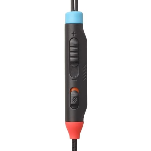 JBL Quantum 50N, kabelgebundenes In-Ear Gaming-Headset mit JBL QuantumSOUND Signature, Sprackfokus-Mikrofon, Lautstärke-Slider und Stummschaltung, Multi-Plattform-Kompatibilität, Twistlock, Blau/Rot Bild 4