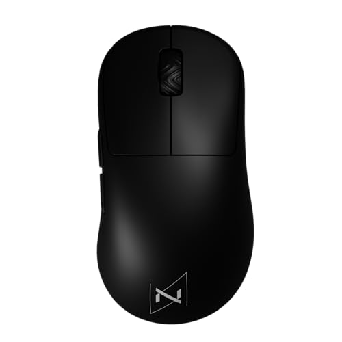 Nyfter - Premium Gaming Maus ELT Ergolight 4K Kabellos 52g Superlight Pixart PAW 3995 bis zu 26000 DPI für Ultra fastes Gameplay (Black) Bild 1