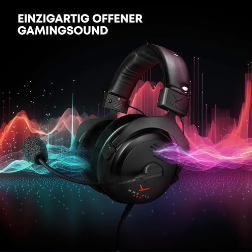 beyerdynamic MMX 330 PRO offenes Gaming-Headset mit STELLAR.45-Treiber und Kondensatormikrofon, kabelgebundenes Gaming-Headset Made in Germany Bild 2