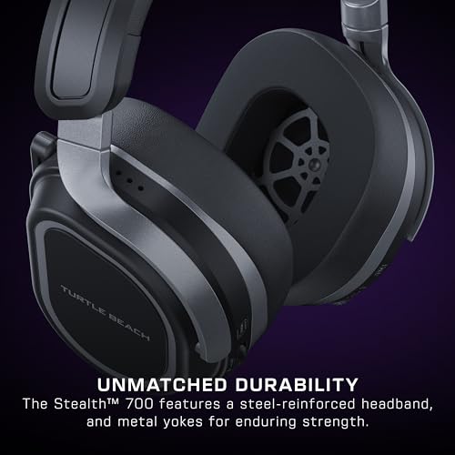 Turtle Beach Stealth 700 Kabelloses Multiplattform-Gaming-Headset mit Verstärker für PC und PS5 Bild 5