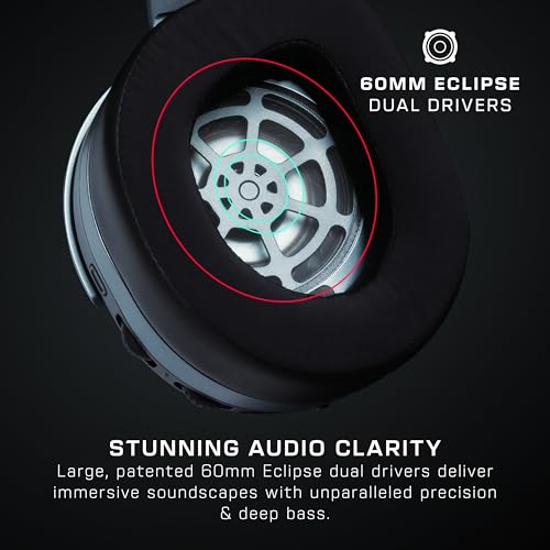 Turtle Beach Stealth 700 Kabelloses Multiplattform-Headset für PS5, PS4, PC und Mobilgeräte, Schwarz Bild 4
