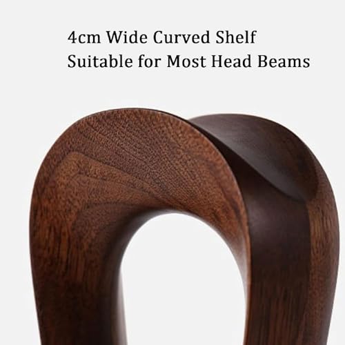 Kopfhörerständer, Massivholz-Desktop-Headset-Rack, kreativer Headset-Rack, Aufbewahrungsregal für PC-Gaming, Büro-PC-Gaming-Headset-Ständer Bild 5