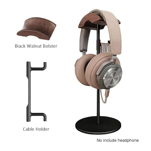 Aluminium-Headset-Ständer, Headset-Halter, Gaming-Headset-Halter mit Solider, Schwerer Basis, Headset-Aufhänger für die meisten Musik-Gaming-Headsets Bild 3