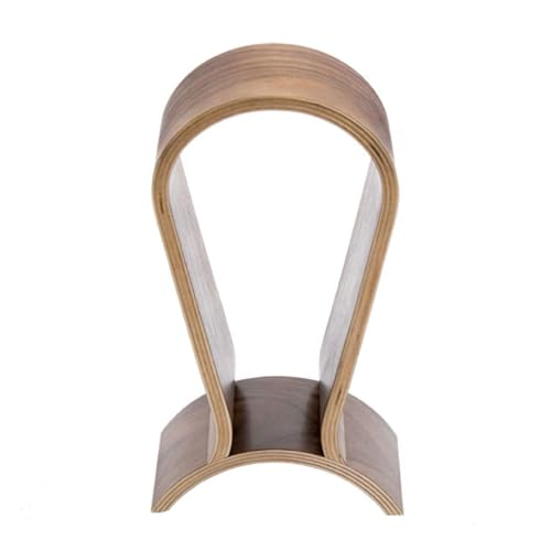 TOMRAIN Kopfhörerständer aus Holz, doppelt gewölbter Kopfhörerhalter, Headset-Aufhänger. Universeller Kopfhörerhalter für die meisten Musik-Gaming-Headsets Bild 1