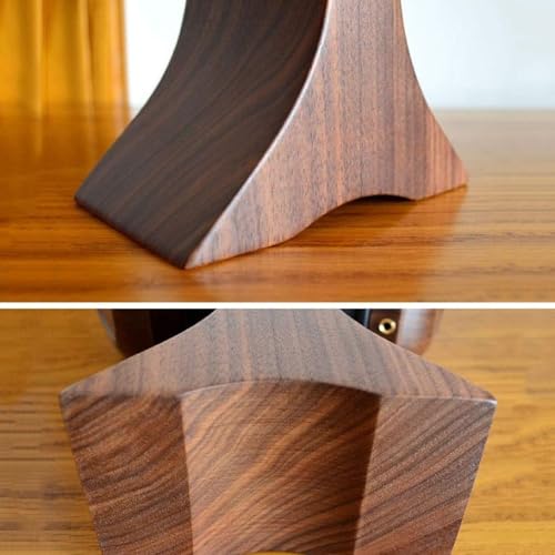 TOMRAIN Kopfhörerständer aus Holz, gebogener Headset-Ständer, Gaming-Headset-Halter mit Schwerer Basis, Gaming-Headset-Halter für alle Headsets Bild 6