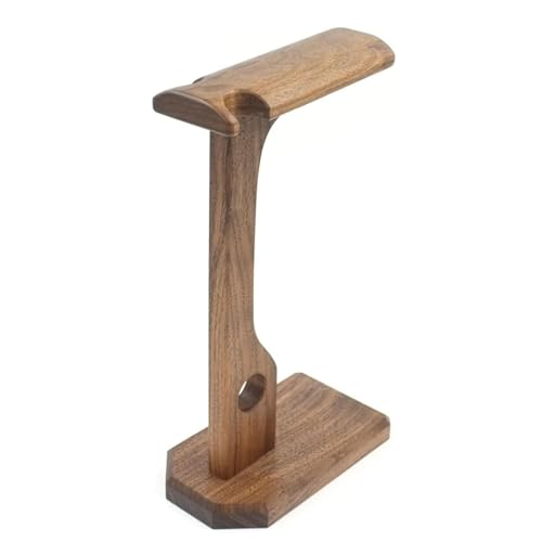 TOMRAIN Kopfhörerhalter aus Holz, Gaming-Headset-Halter mit Schwerer Basis, Schreibtisch-Display-Regal, Headset-Halter, universeller Over-Ear-Headset-Ständer Bild 1
