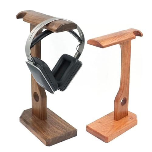 TOMRAIN Kopfhörerhalter aus Holz, Gaming-Headset-Halter mit Schwerer Basis, Schreibtisch-Display-Regal, Headset-Halter, universeller Over-Ear-Headset-Ständer Bild 5