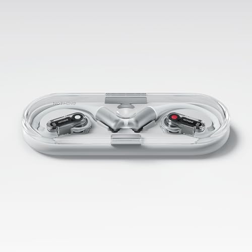 Nothing Ear (Open) Open-Ear-ohrhörer mit Zwei Mikrofone und AI Clear Voice, Open Sound Technology, IP54 Staub- und wasserresistent, 30 Stunden Wiedergabe und Erweiterter EQ - Weiß Bild 3