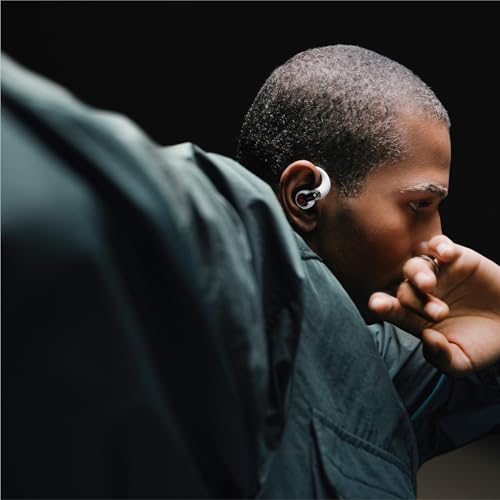 Nothing Ear (Open) Open-Ear-ohrhörer mit Zwei Mikrofone und AI Clear Voice, Open Sound Technology, IP54 Staub- und wasserresistent, 30 Stunden Wiedergabe und Erweiterter EQ - Weiß Bild 6