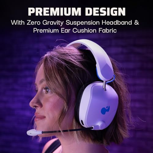 PDP PS5 Phantom Wireless Headset White Bild 3