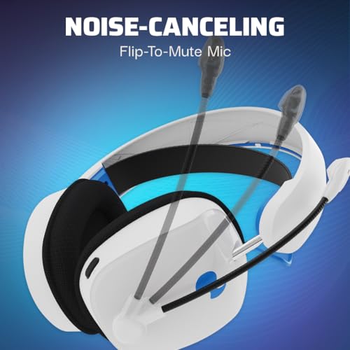 PDP PS5 Phantom Wireless Headset White Bild 5