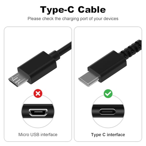 Zosvoses Typ C Ladekabel kompatibel mit Logitech G733, G435 Headset, G502 X, G502 X Plus, G PRO X Superlight 2, MX Anywhere 3, MX Vertical, MX Master 3 Maus, MX Keys, MX Keys S Tastatur, 1,8 m Bild 3