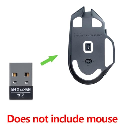 USB Dongle Signal Maus Empfänger Adapter Kompatibel für Razer Basilisk V3 X Hyperspeed Wireless Gaming Maus (V3 X Hyperspeed) Bild 3